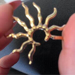 Sun earrings. Summer earrings.